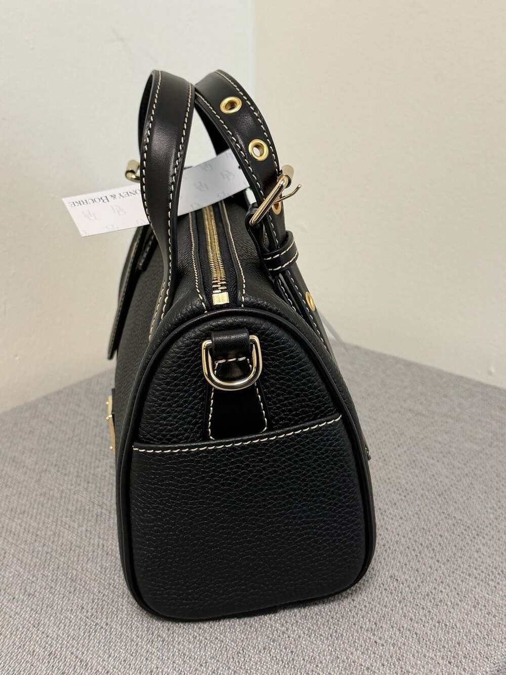 Dooney & Bourke Small Kendra Satchel Black Leather - Picture 4 of 9